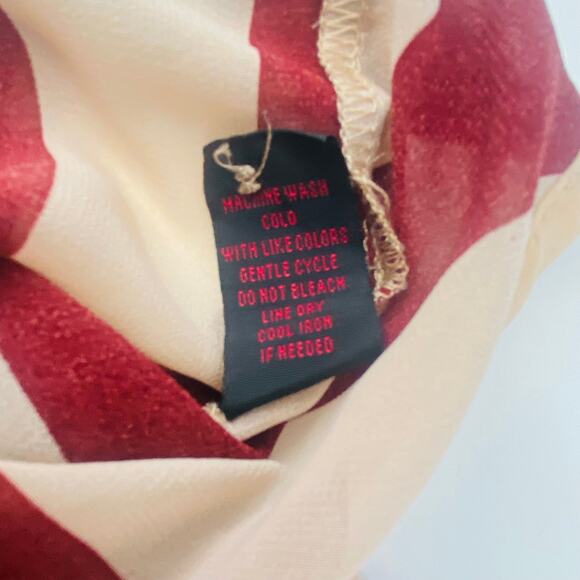 Sweat Ruby Stripped Sheer Top - Picture 7 of 7